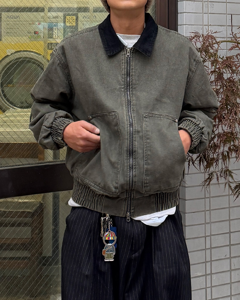 ウォッシュドデトロイトジャケット