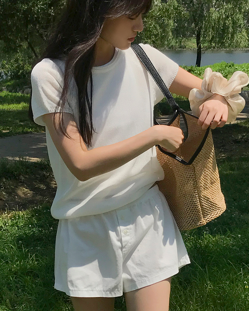 Nagrang Summer Short-Sleeve Knit
