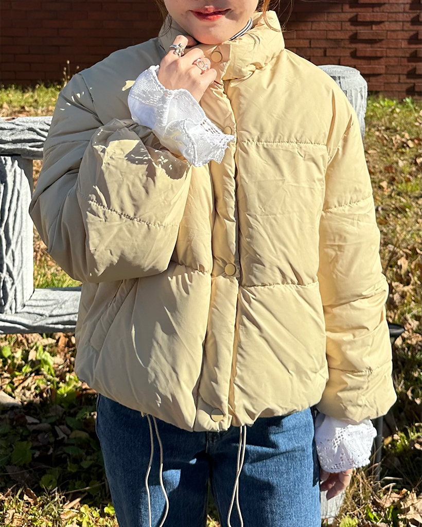 ソフトパステルダウンジャケット