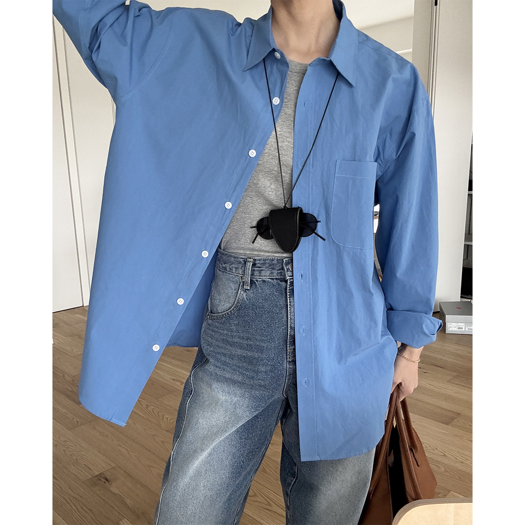 （ユニセックス）ビビッドコットンシャツ