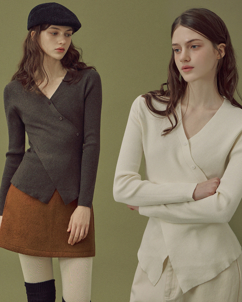 Cardian Wool Wrap Knit