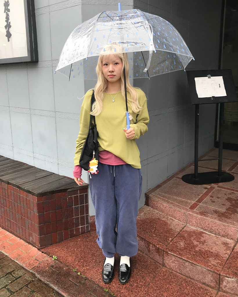 ピグメントスウェットパンツ