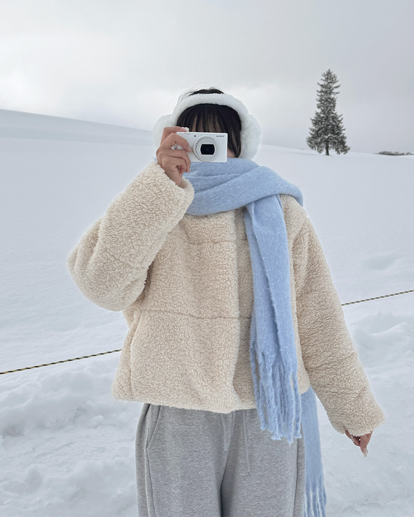 ボアダウンジャケット