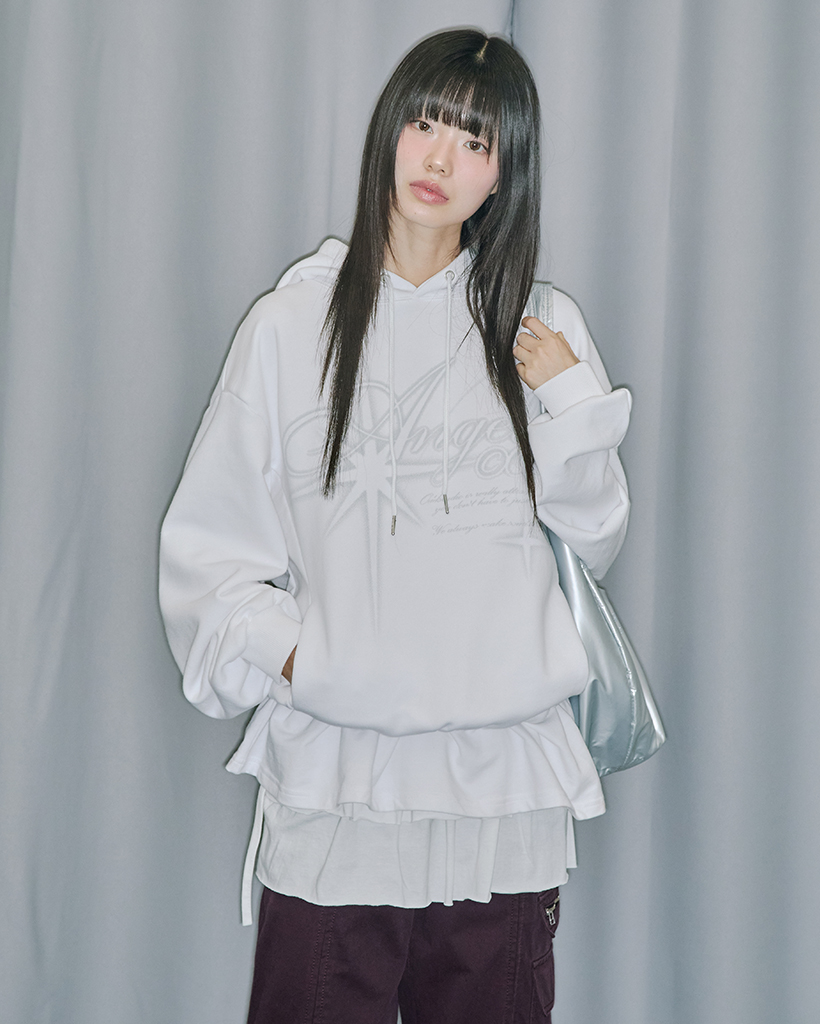 flower line frill jersey/フリルデザインジャージ