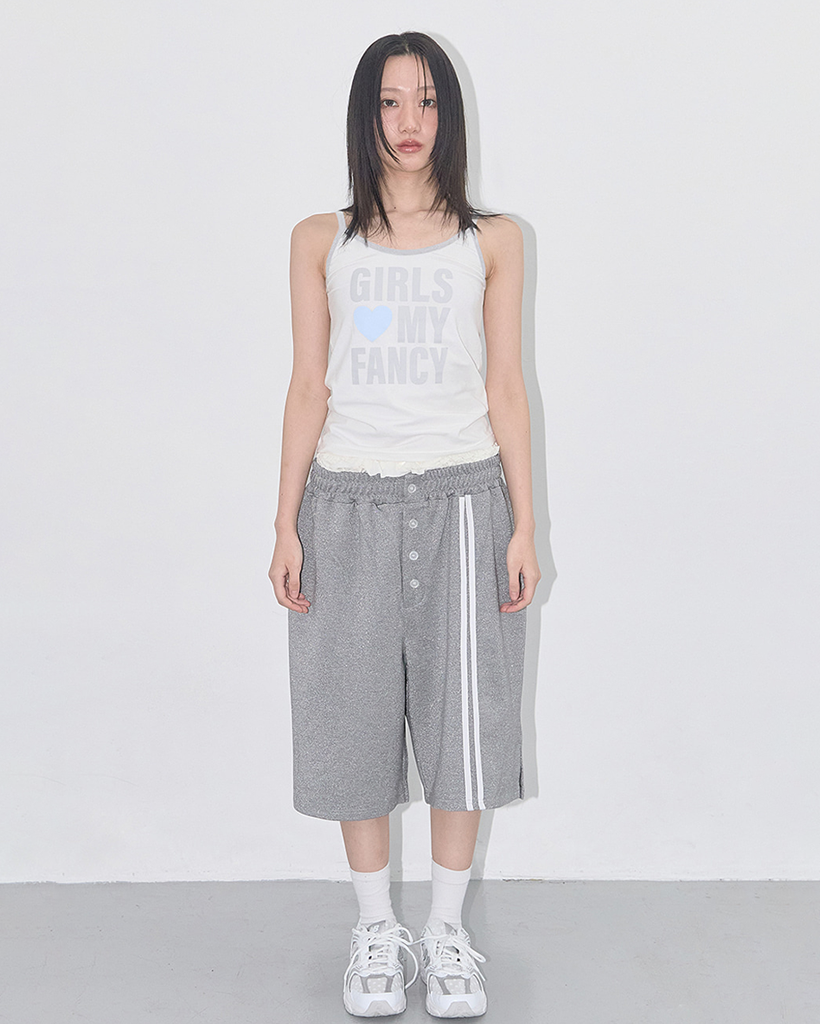 GIRLS MY FANCY SLEEVELESS (GRAY) F25QB114 | ファッション通販