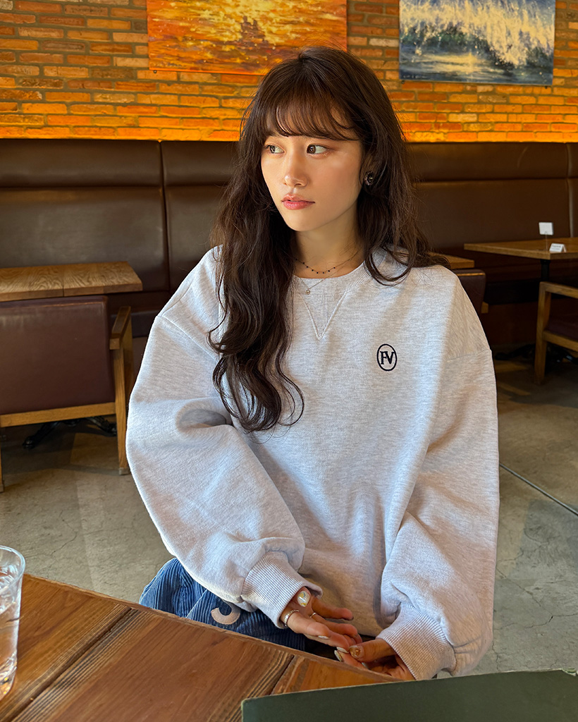 ロゴオーバーフィットスウェットシャツ