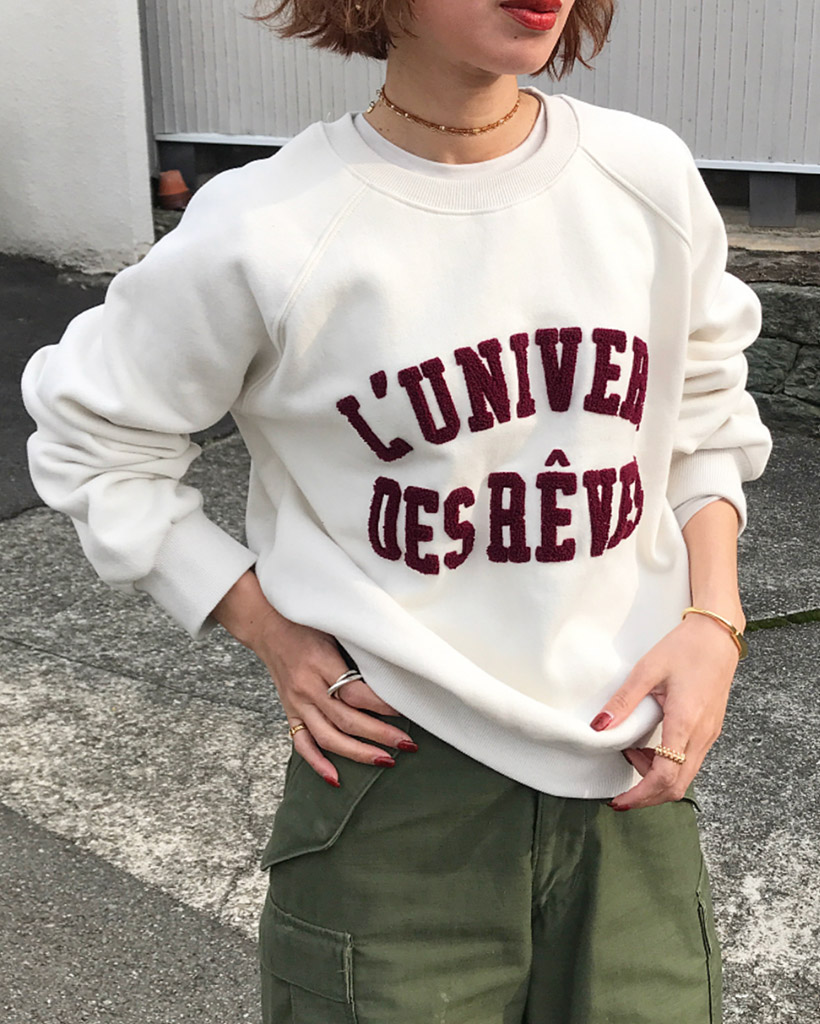 ブークレロゴスウェット