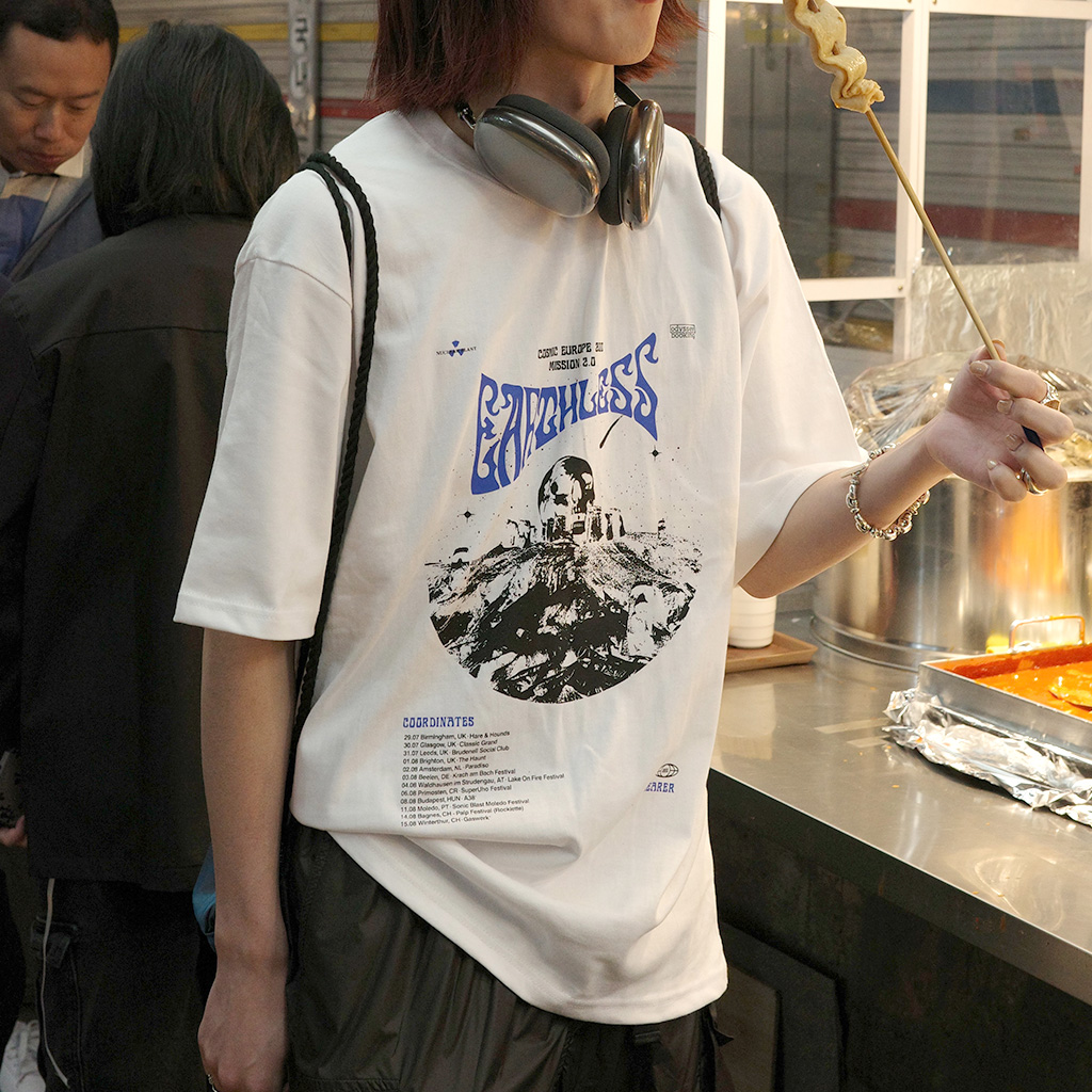 スペース半袖Tシャツ