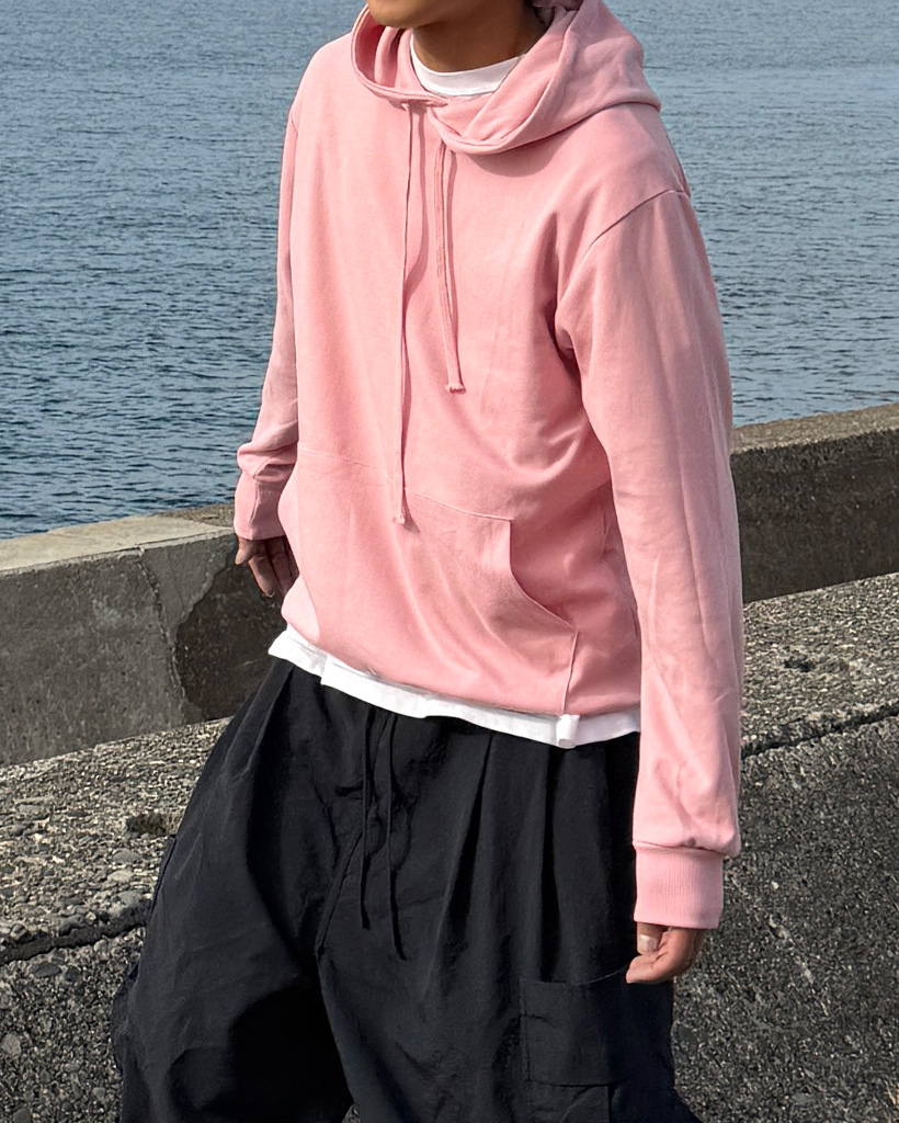 ベーシックカラーパーカー