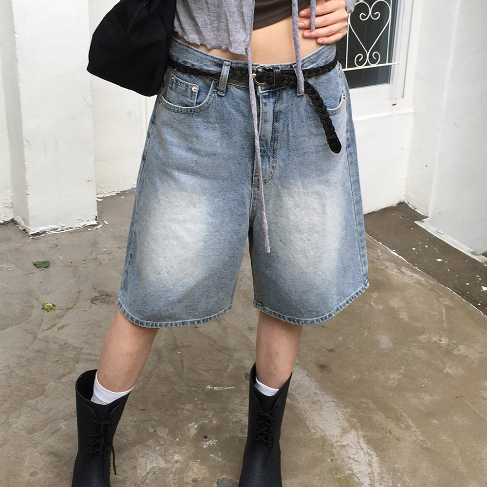 ZUMBA ハーフパンツ　デニム　グレー　Ｓ ZUMBA XS ショートパンツ デニム/グレー 新作♪ズンバ-ユニ