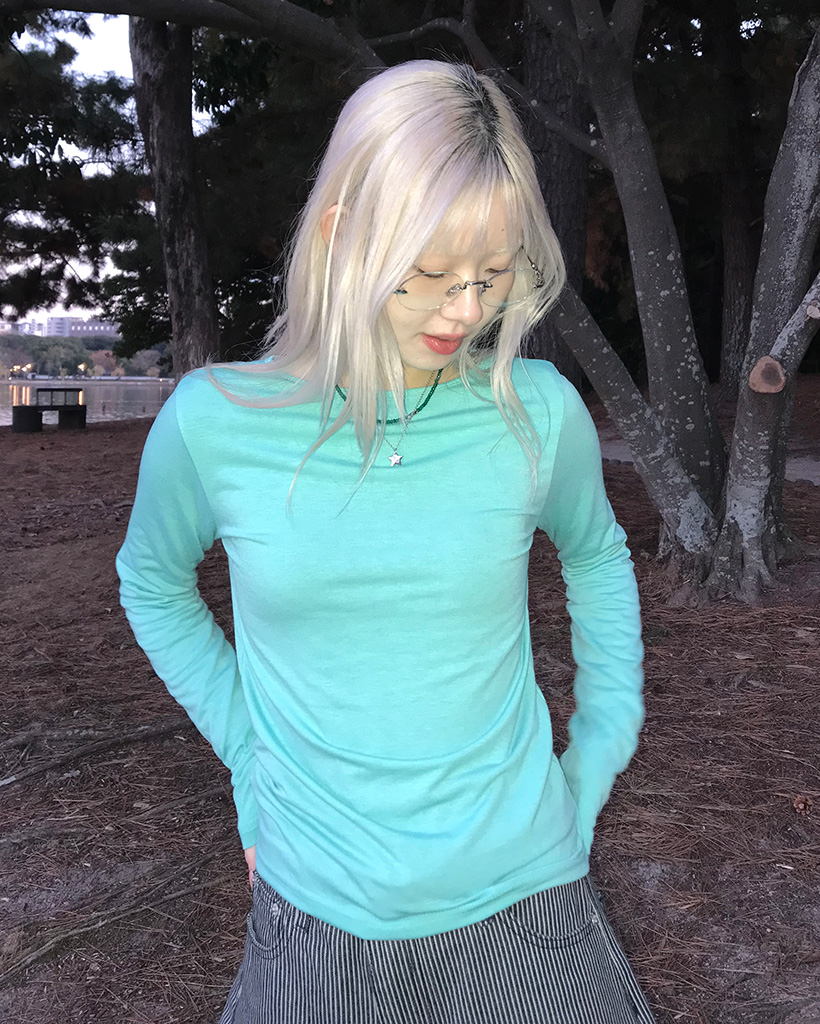 ベーシックロングTシャツ