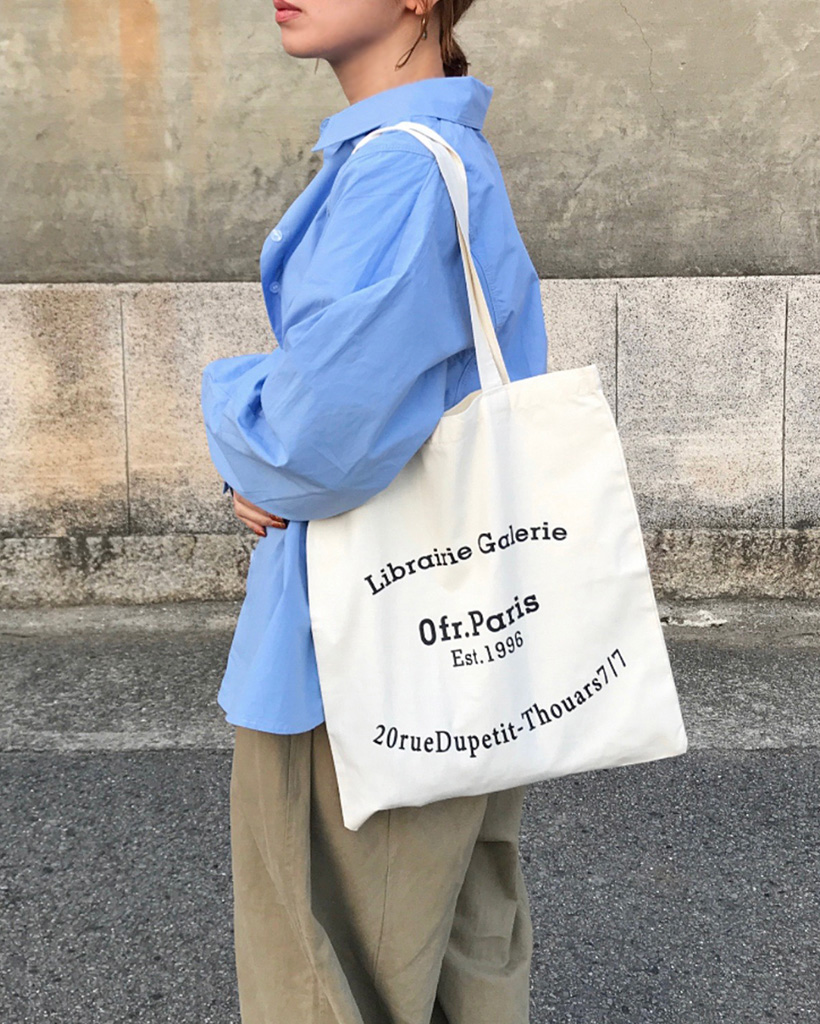 ロゴキャンバストートバッグ