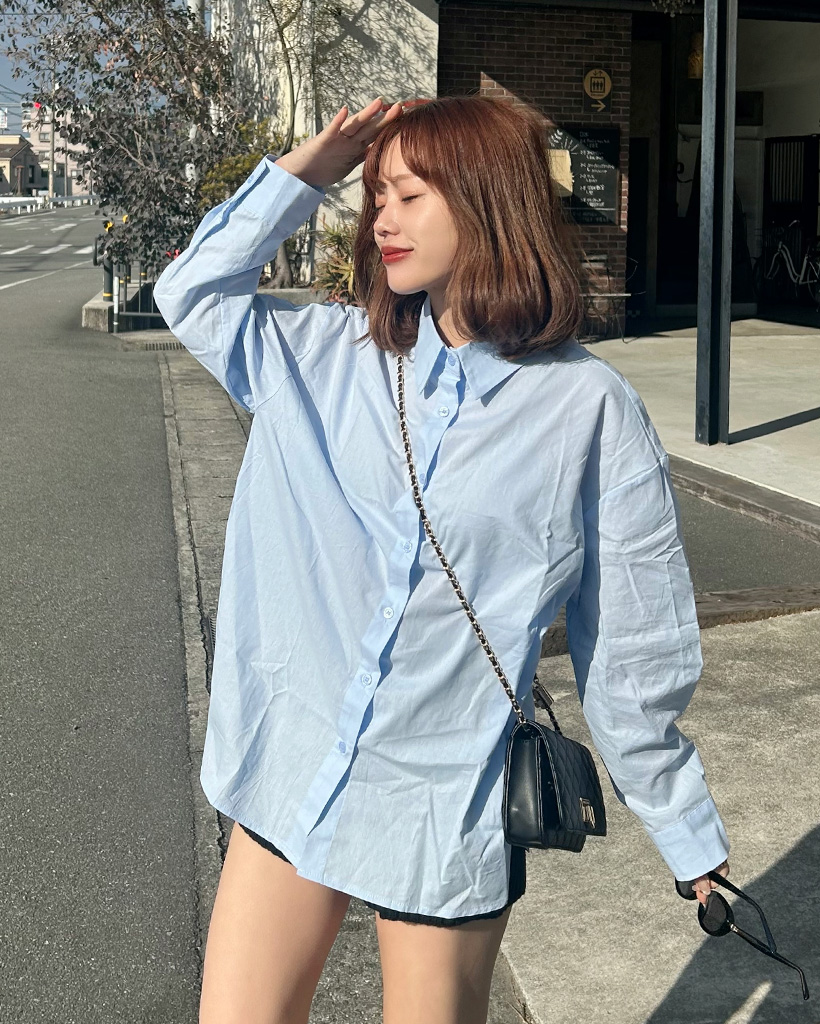 ベーシックロングスリーブシャツ