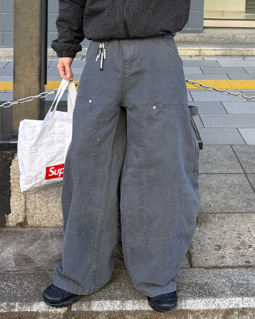 リベットカーペンターパンツ