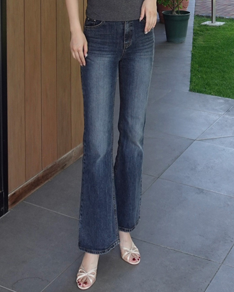 ブーツカットデニムパンツ | ファッション通販サイト NUGU