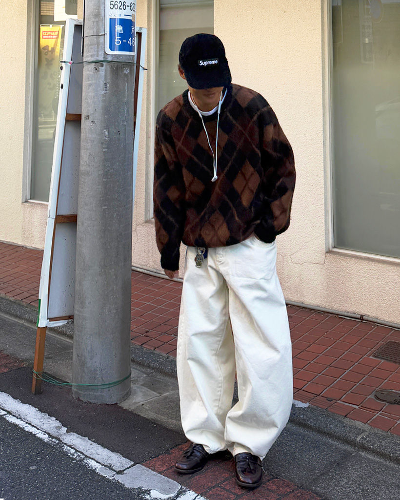 コットンカーブパンツ