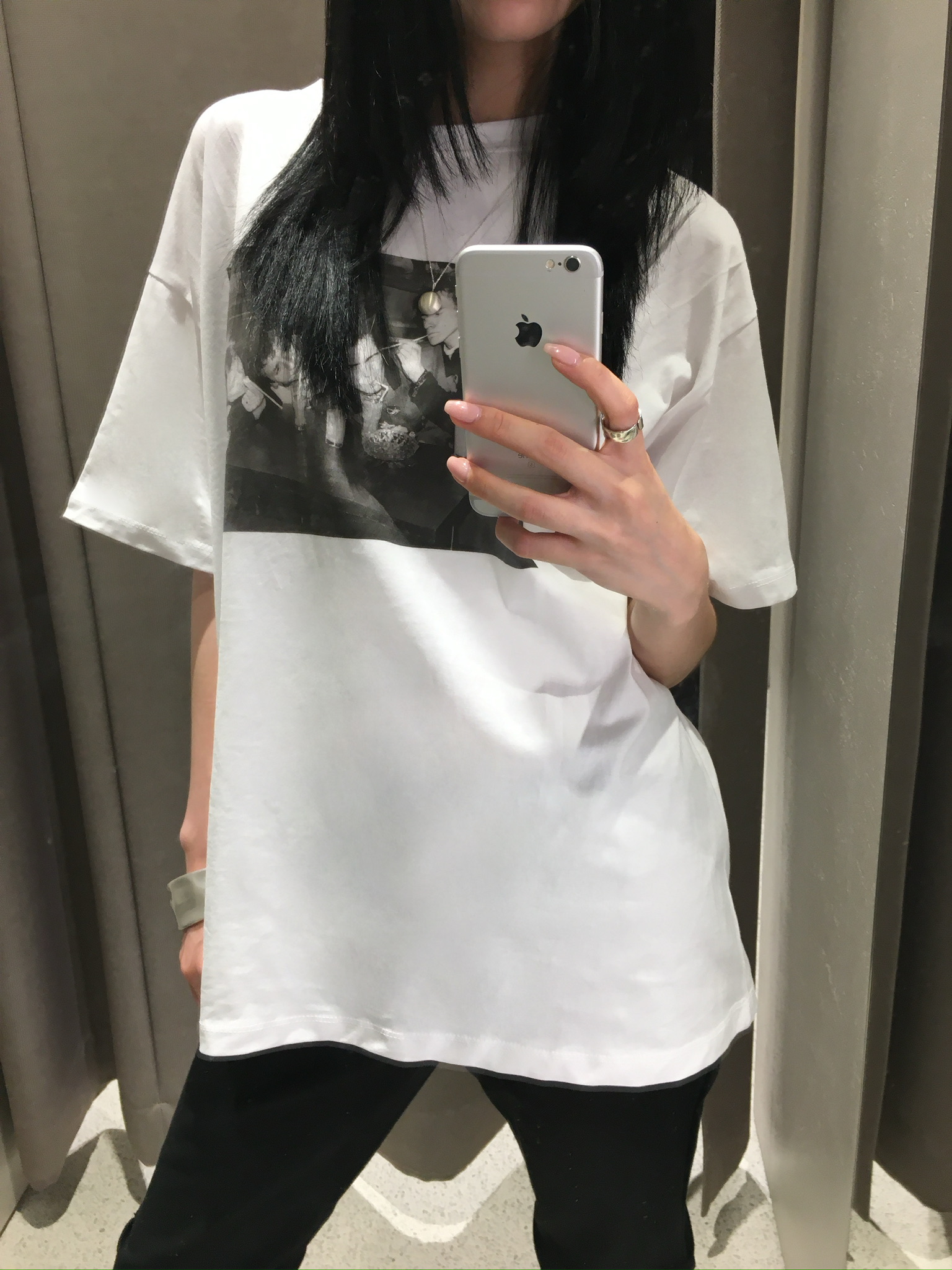 Feed-over-fit T-shirt (3colors)