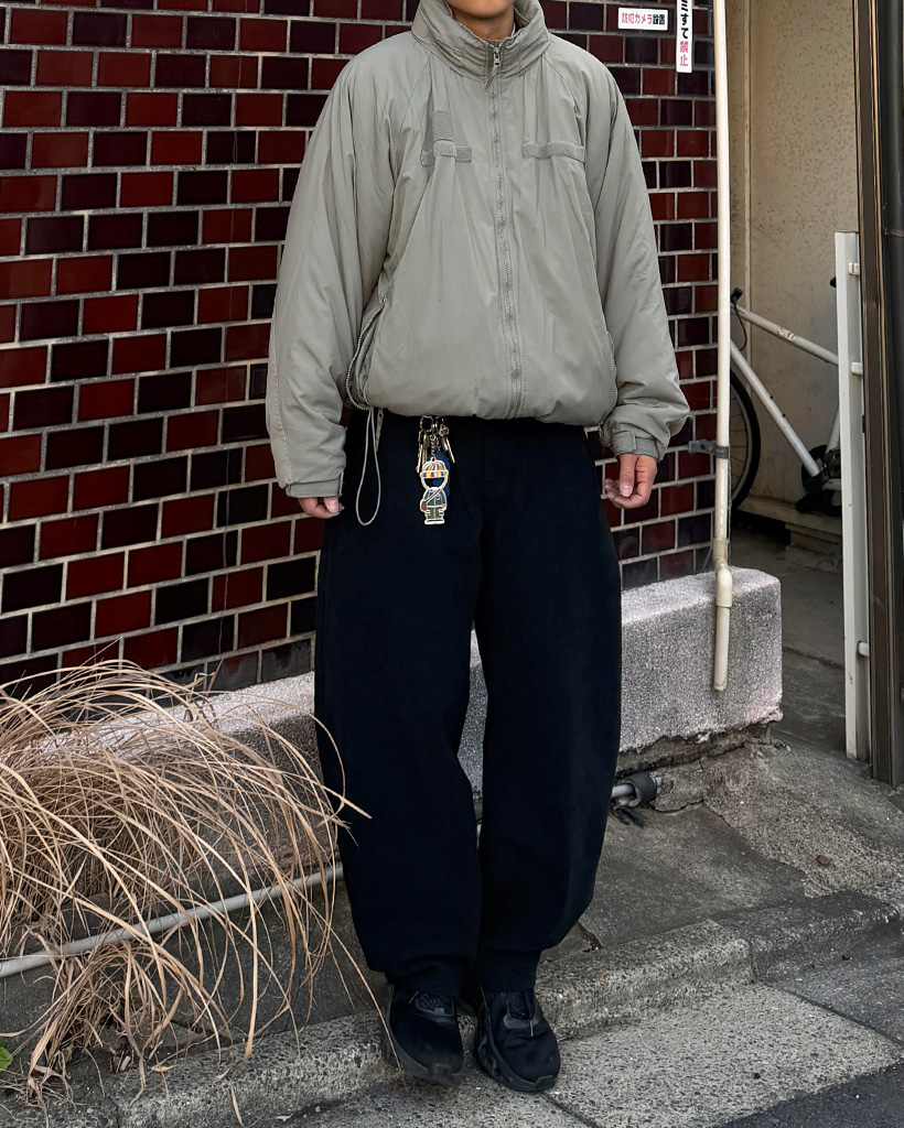 裏起毛バルーンパンツ