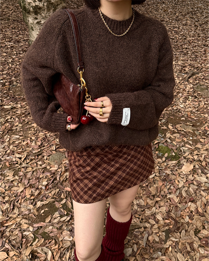 ソフトオーバーサイズニット