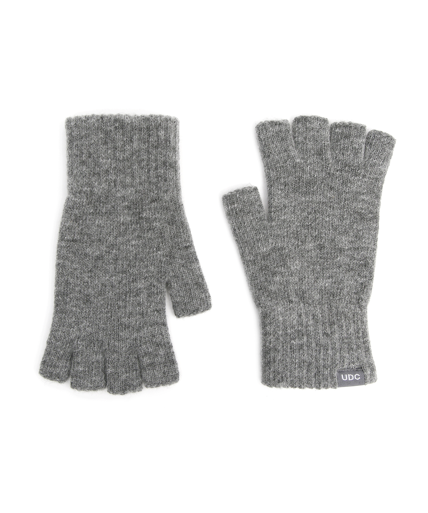 FINGERLESS / UDC / MELANGE / FOG GREY(冬 スマートフォン タッチ 手袋)
