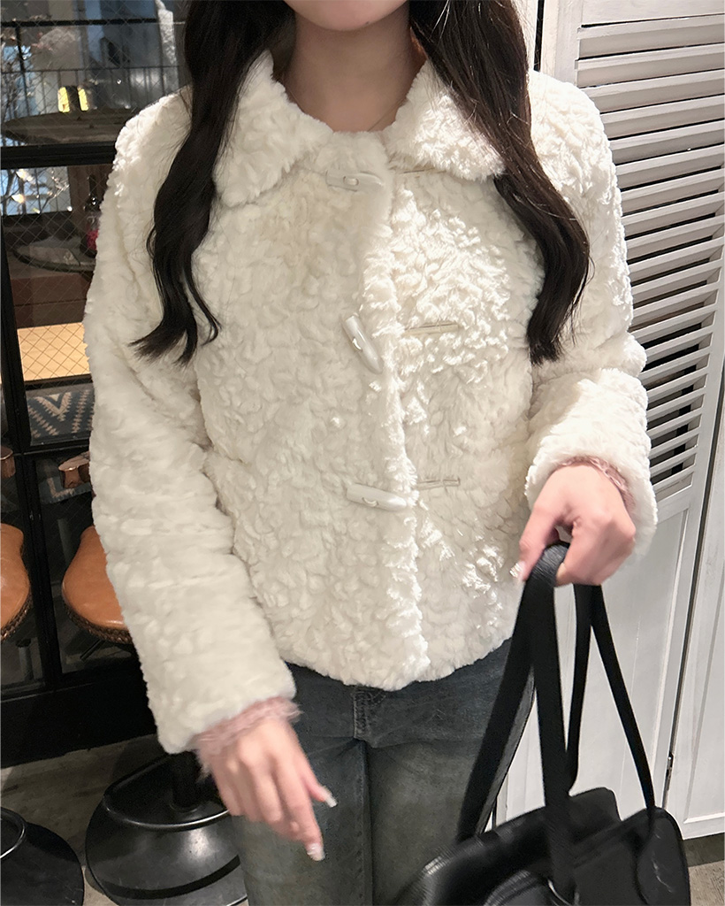 ダッフルボアポケットジャケット