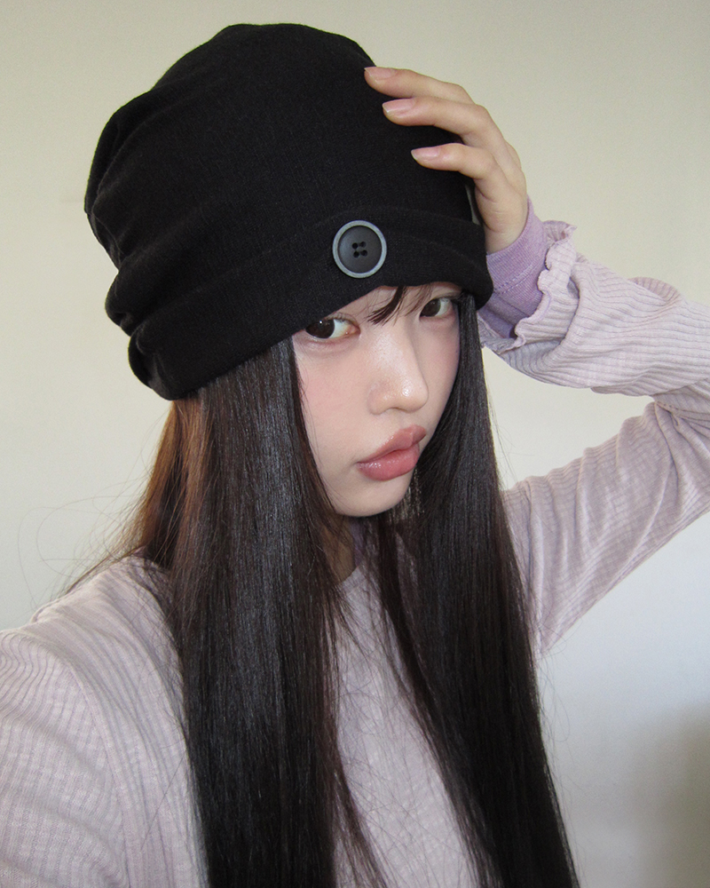 ボタンヘアバンド