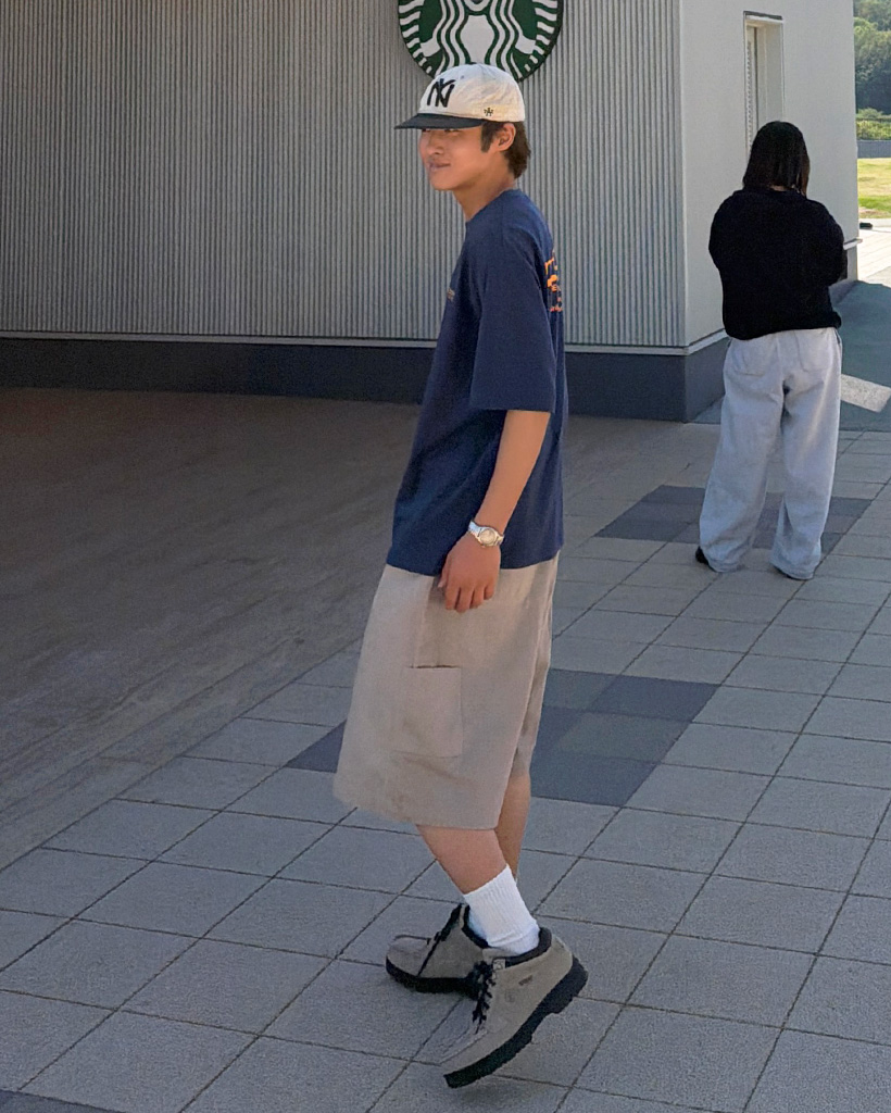 カーペンターバミューダパンツ