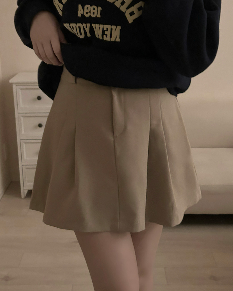 ベーシックプリーツミニスカート