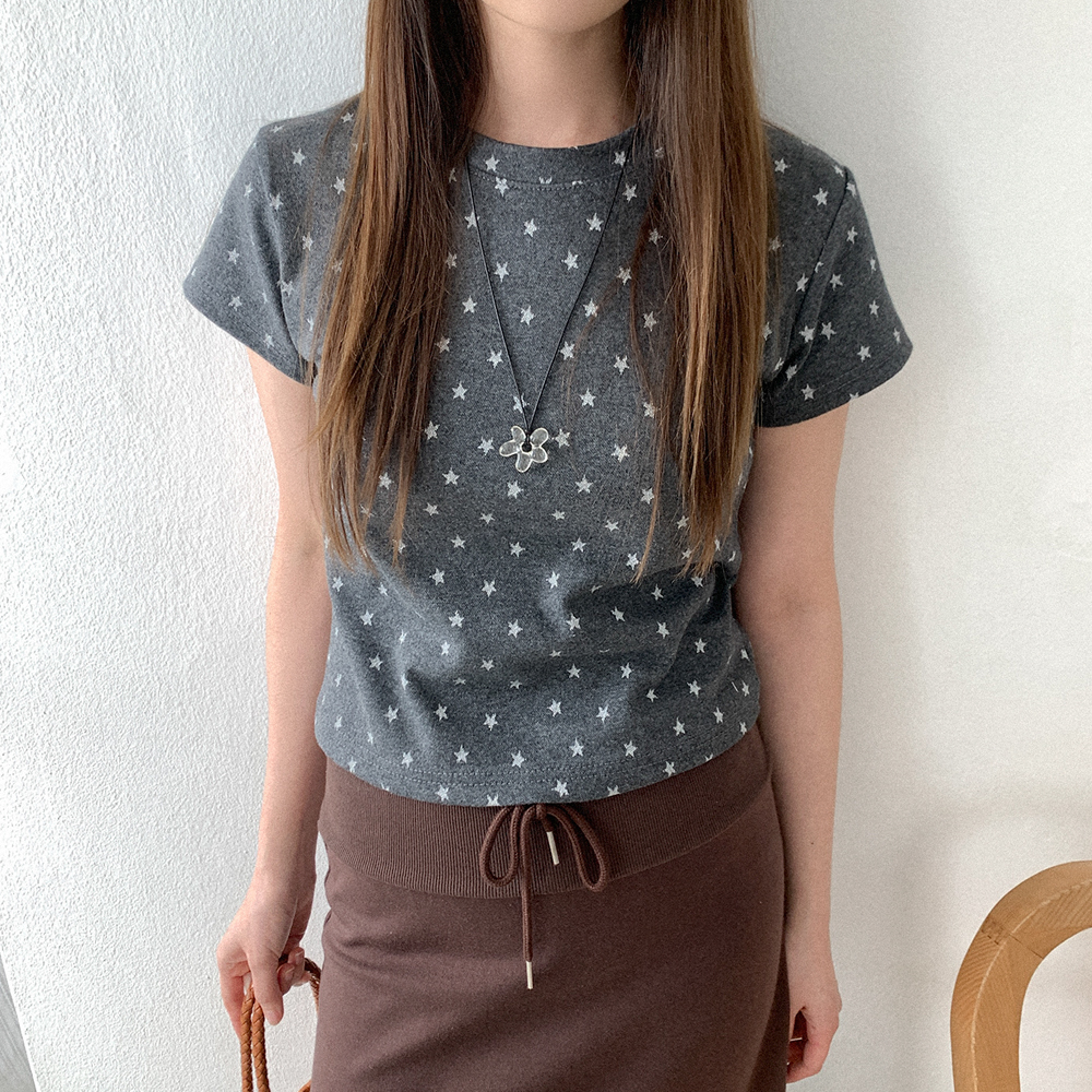 スターコットン半袖Tシャツ