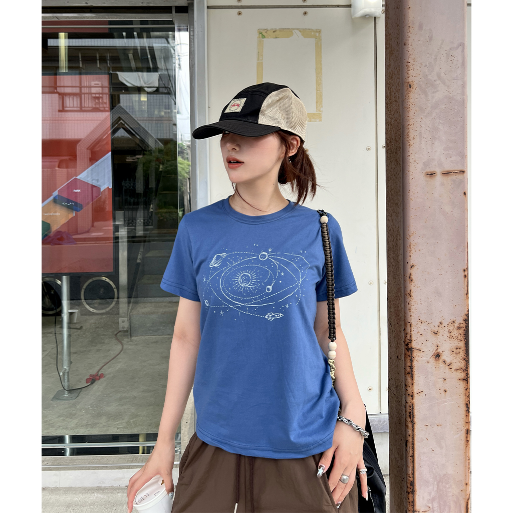 スペースクロップドTシャツ | ファッション通販サイト NUGU