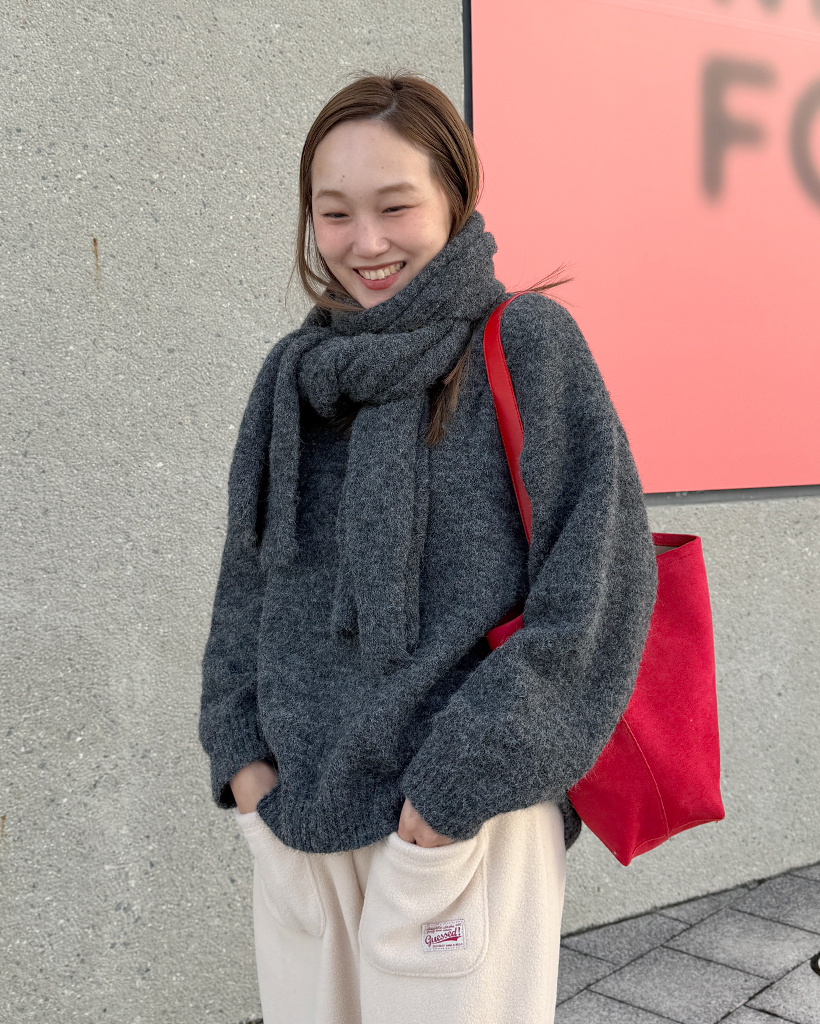 マフラー&ニットセット