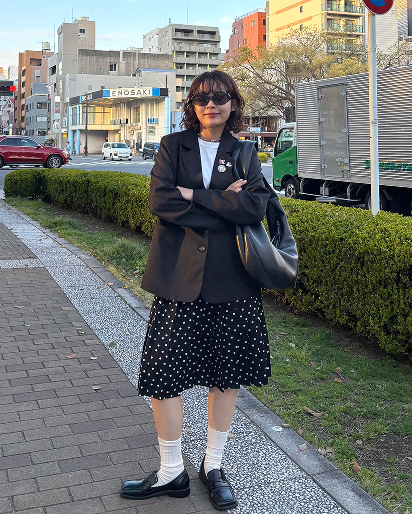 ルーズフィットブレーザー