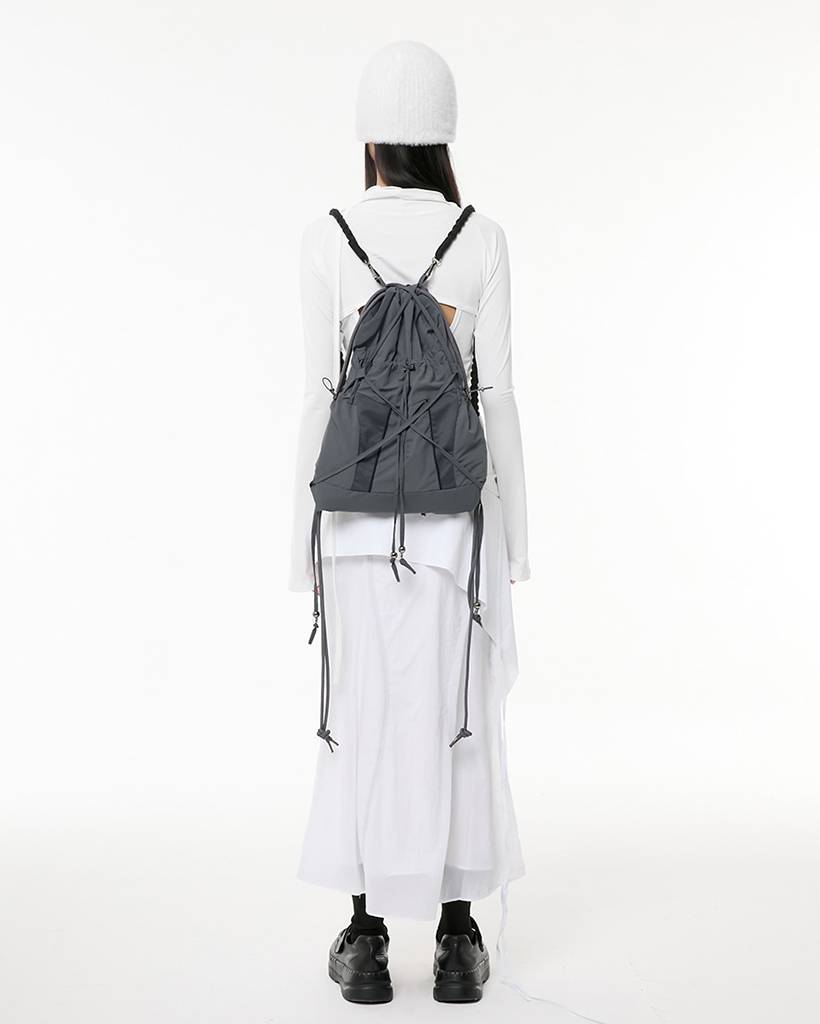 [ FLARE UP ]★16.Division Gym Sack (FL-728) 16.Division Gym Sack (FL-728_Charcoal) | ファッション通販