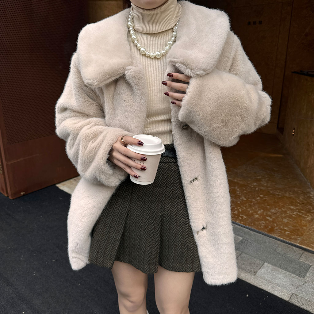 ビッグカラーファージャケット