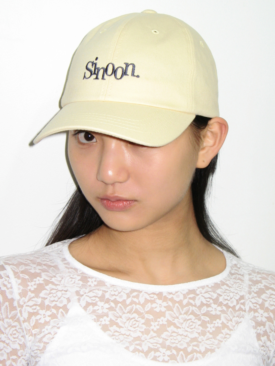 Classic Logo Cap (Cream Yellow)