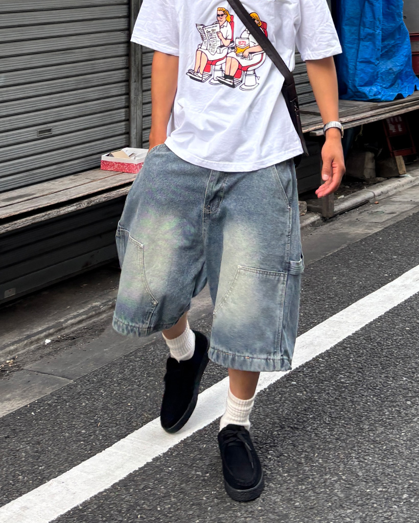 MAGLIANO19SS ショートスラックスパンツ セール】【NOWLE】スラックス ハーフ ショーツ ショートパンツ