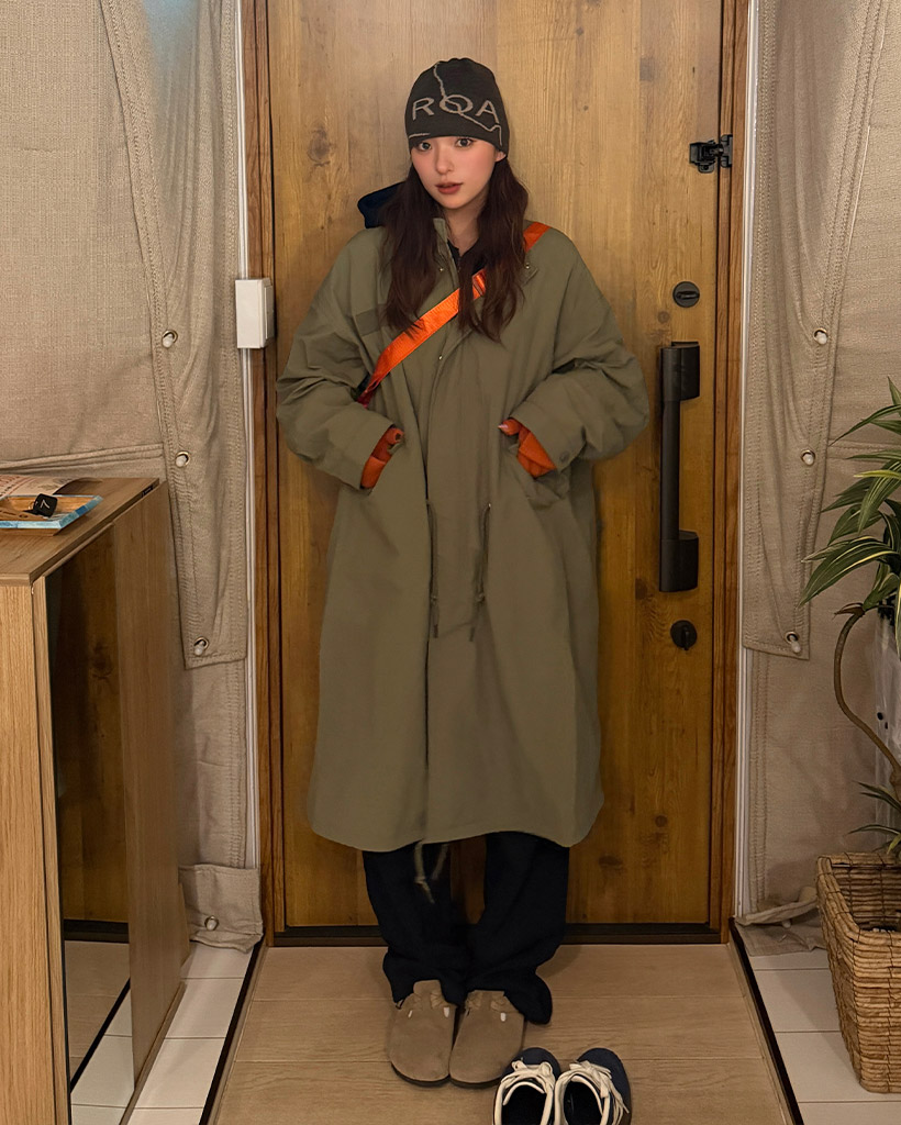 ロングモッズコート