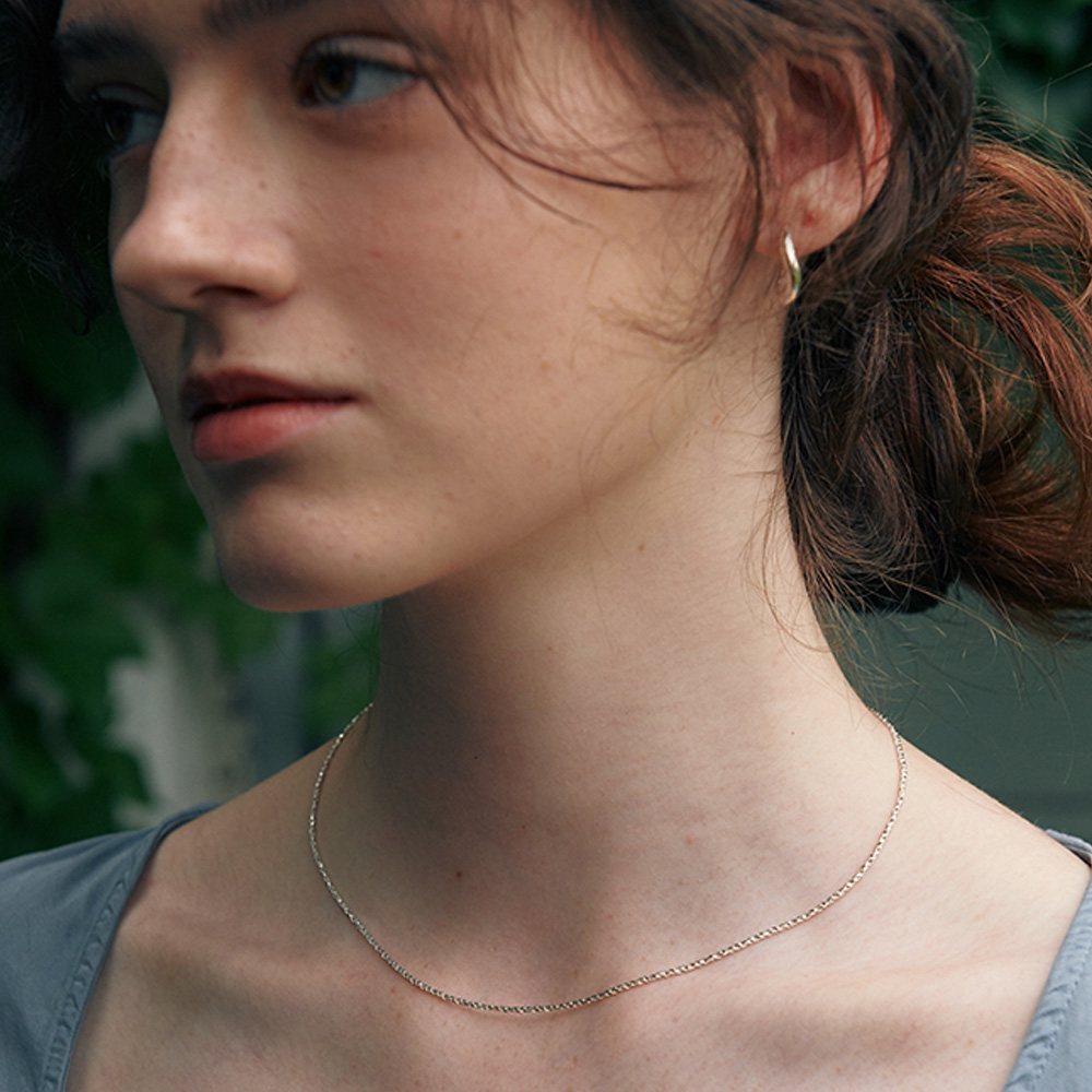 925 silver] Un.silver.144 / allure necklace (silver