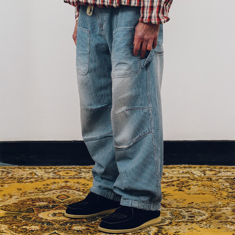 パンツ BACK HEART STITCH POCKET DENIM PANTS BACK HEART STITCH POCKET DENIM PANTS MEDIUM BLUE