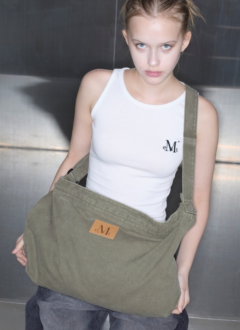 ショルダーバッグ・ポシェット ^MUCENT^ Syner Messenger Crossbody Bag Unisex 2 Colors P0000 Small Crossbody Bags Men Genuine Leather Sling Shoulder