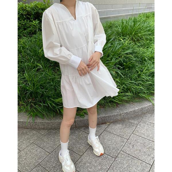 ティアードミニワンピース | ファッション通販サイト NUGU