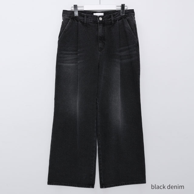 320 pintuck denim pants | ファッション通販サイト NUGU