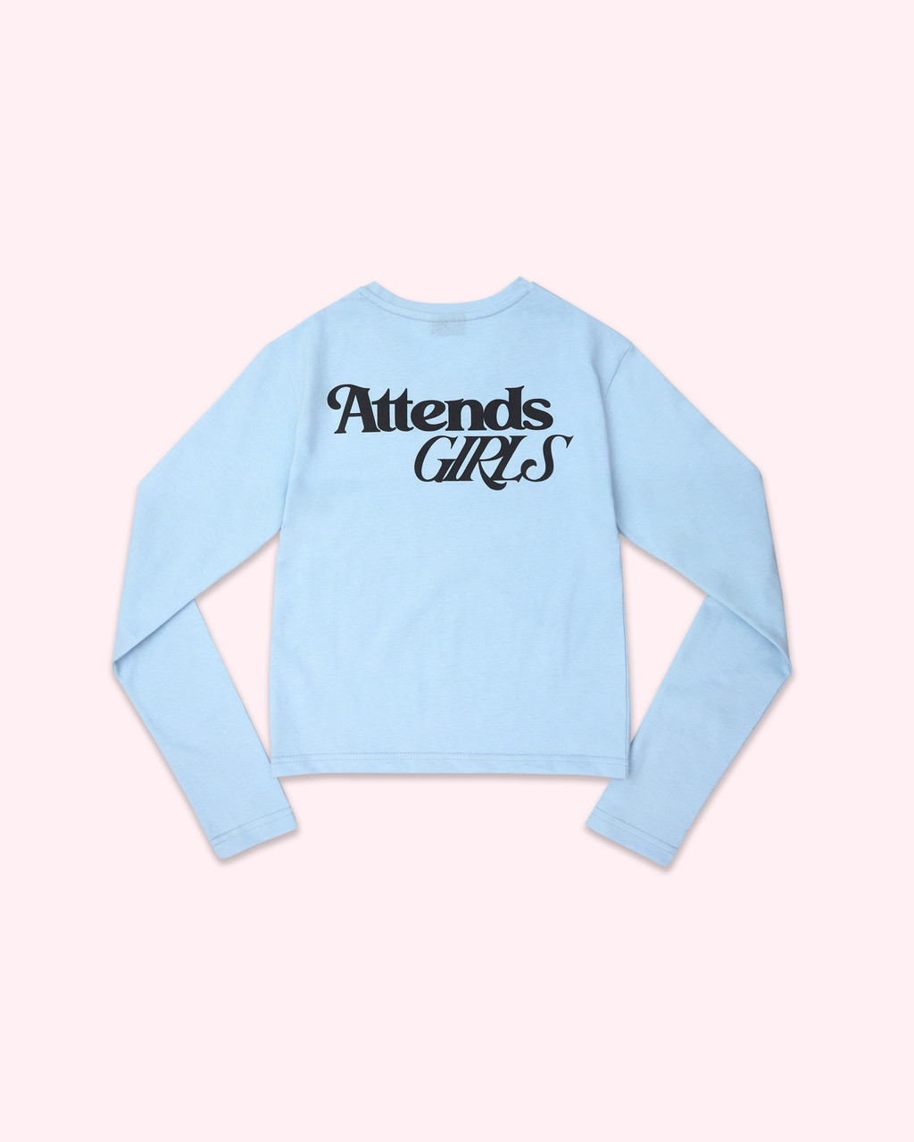 Attends girls tee shirt(sky blue)