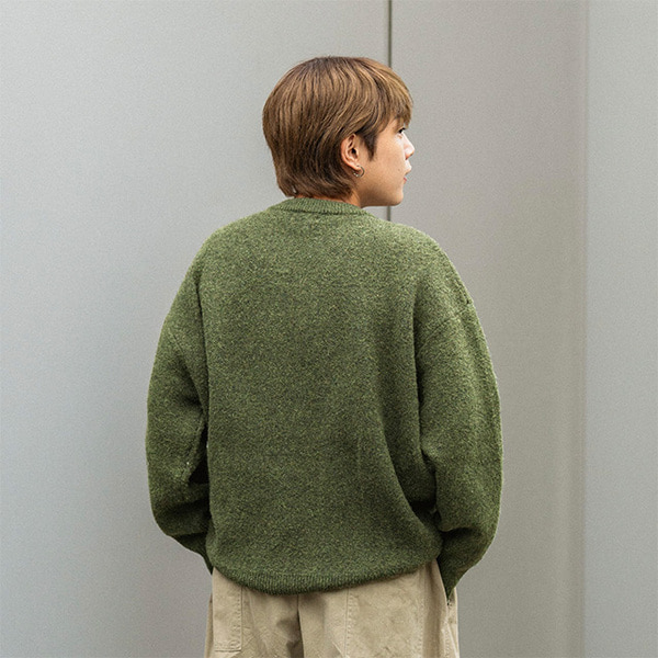 ユニセックス）フラワーラウンドニット | ファッション通販サイト NUGU