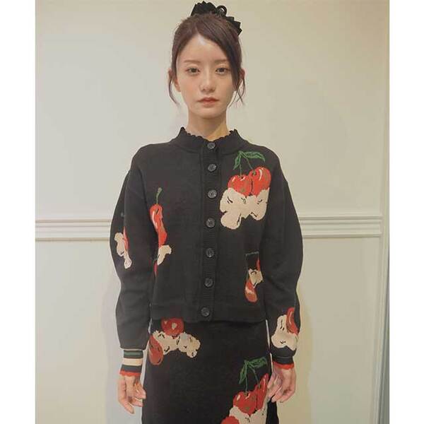 チェリージャガードニットセットアップ | ファッション通販サイト NUGU