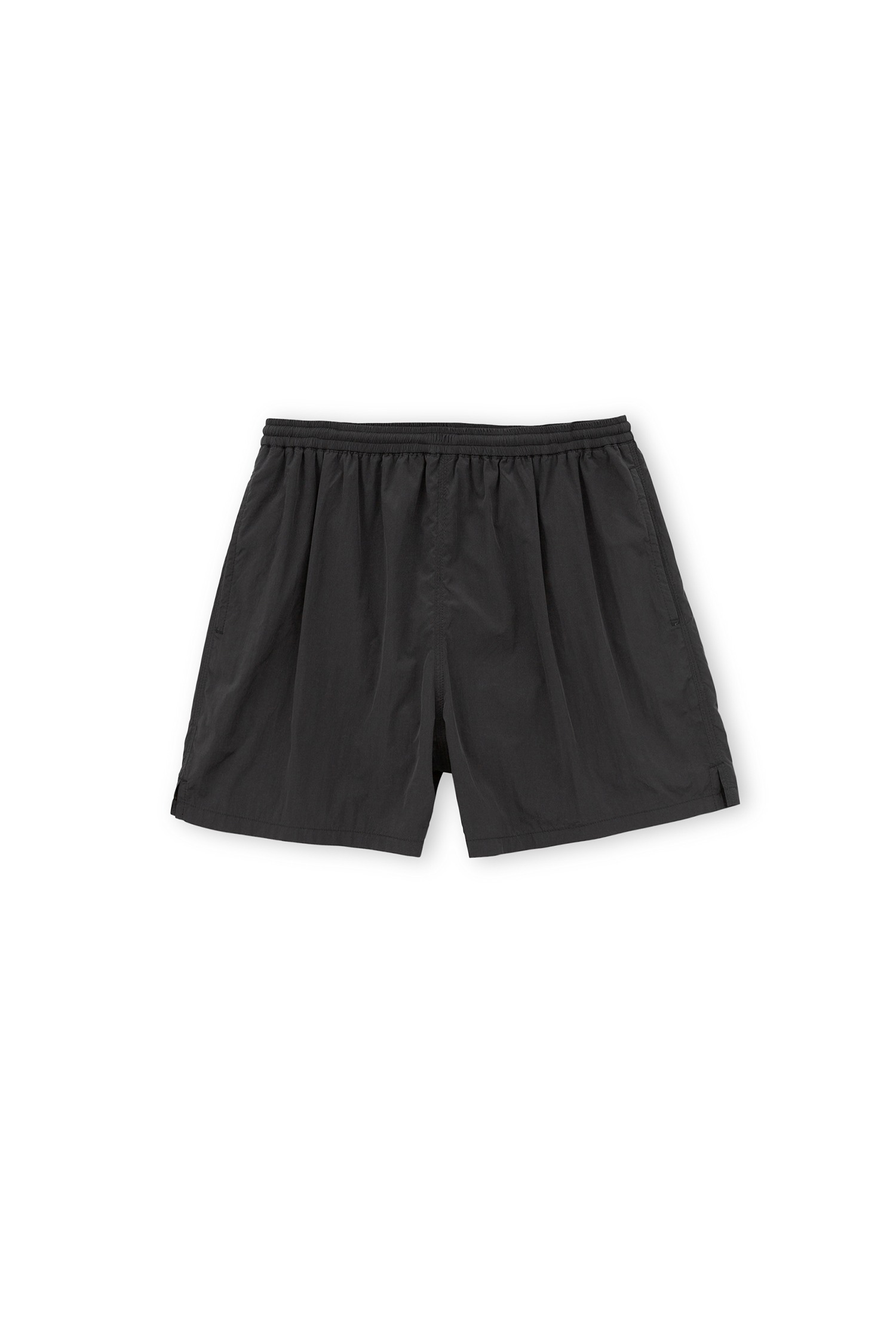 Signature relax half pants - MELANGE WHITE | ファッション