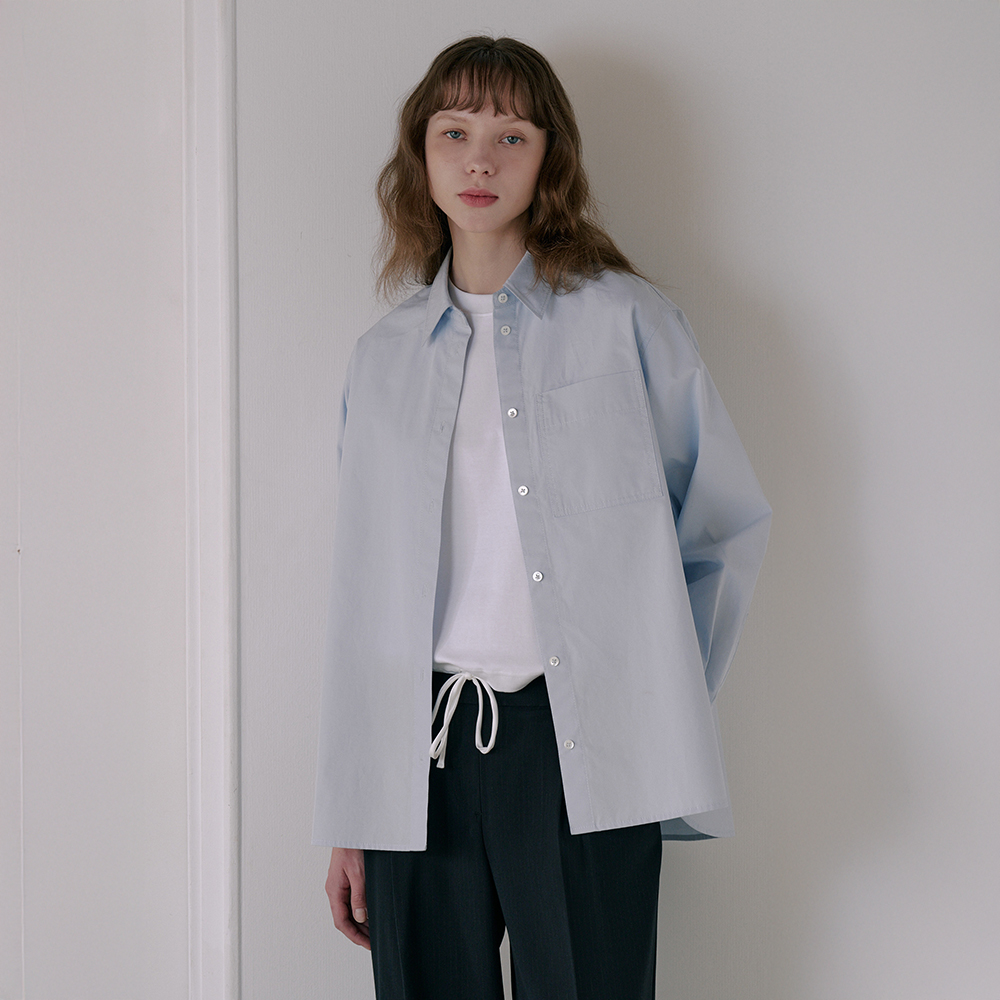 トップス M Poplin Oversized Shirt [Yellow] | ファッション通販サイト NUGU