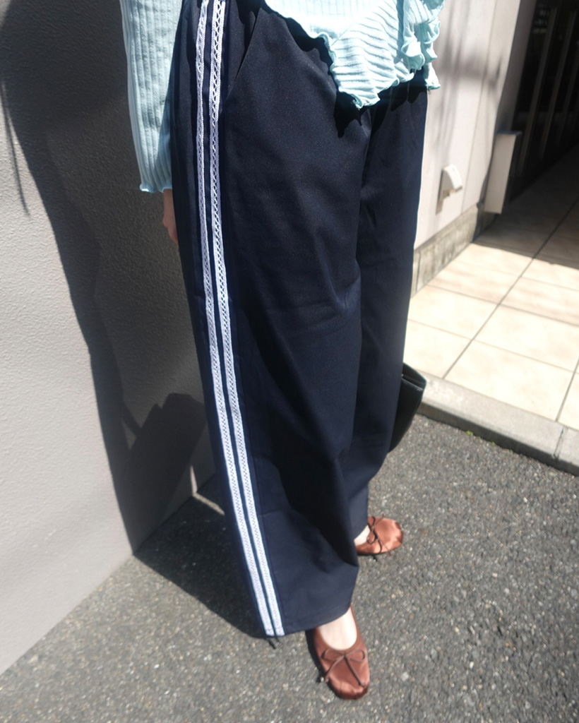 2wayレースラインウィンドブレーカーパンツ