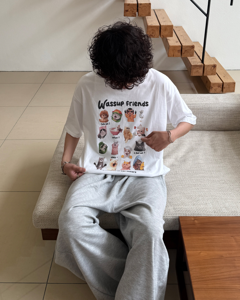 キャッツフレンズハーフTシャツ