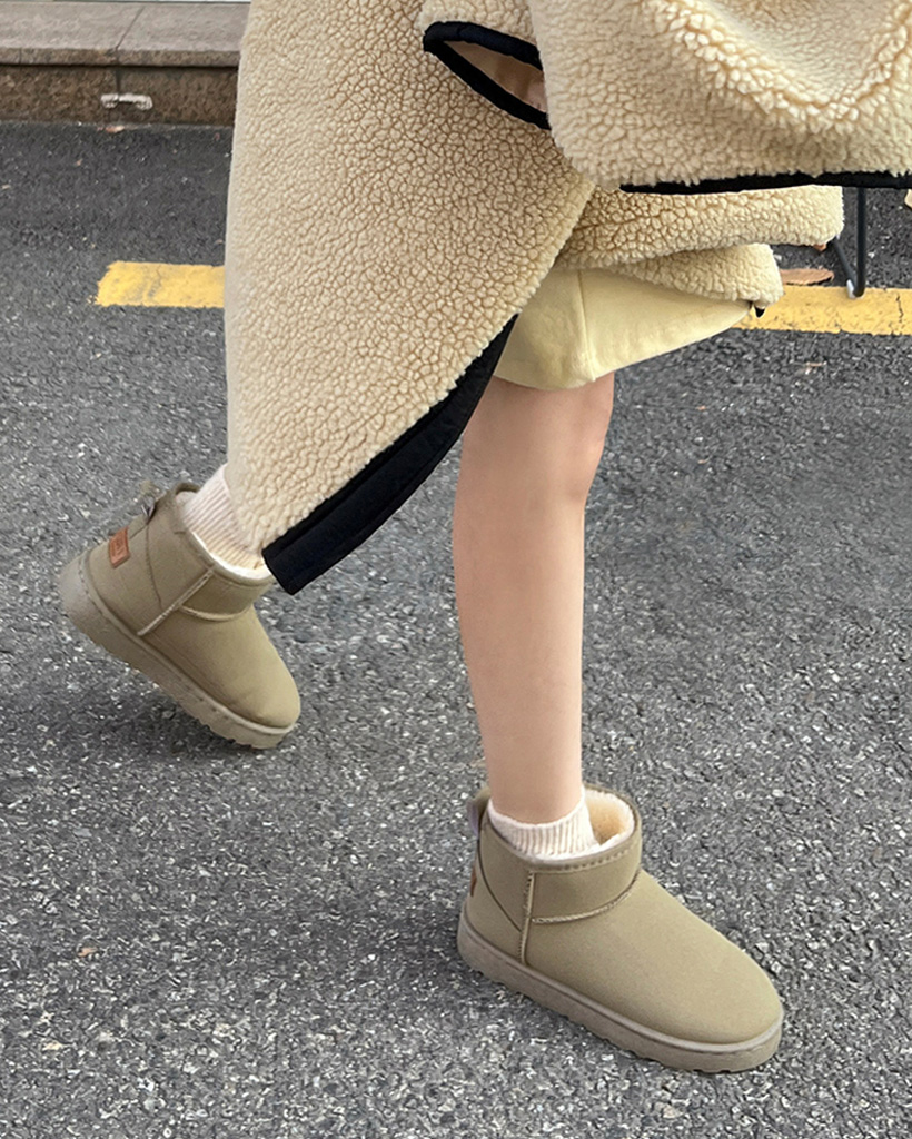 2TYPEショート&ミニムートンブーツ(3cm)